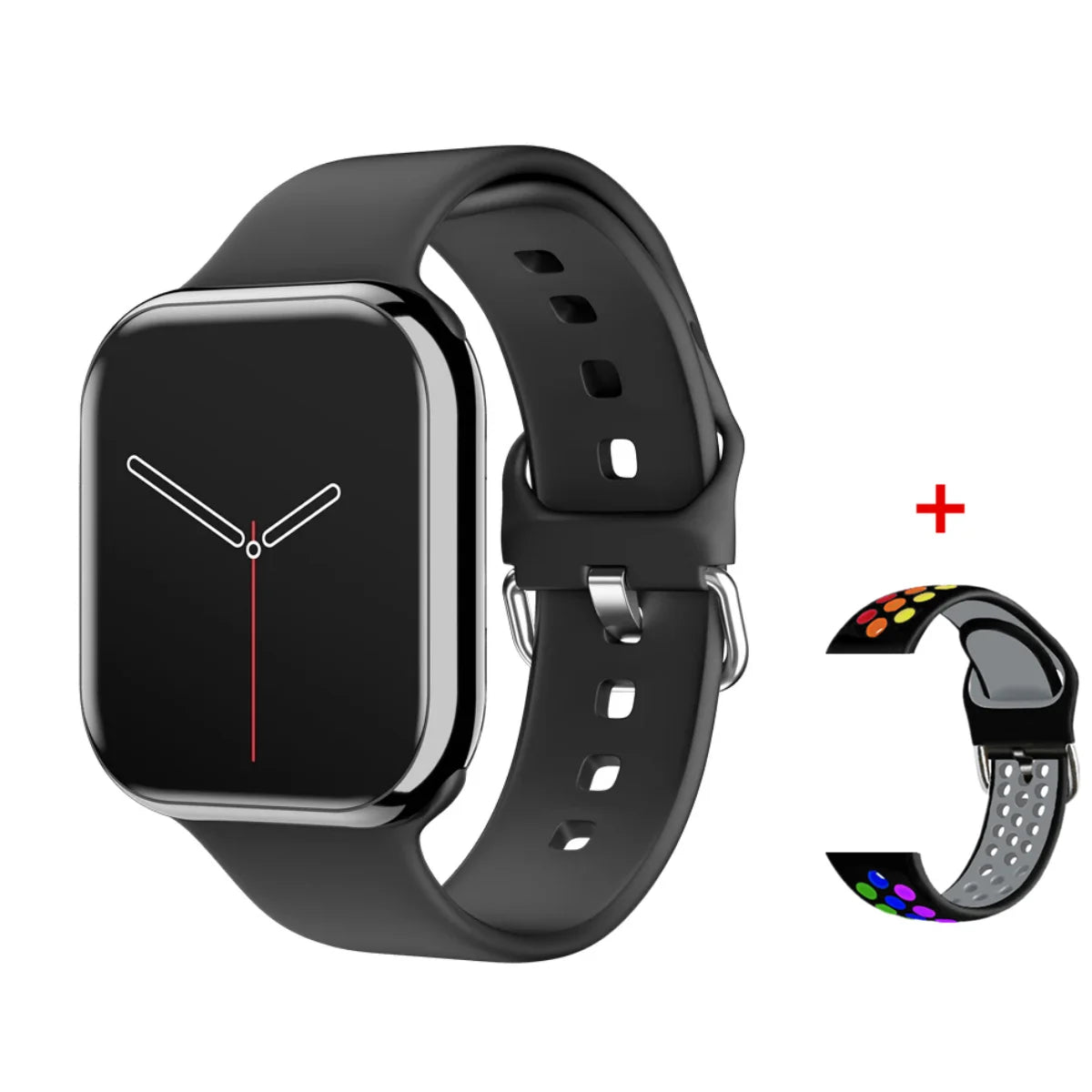 Nouvelle montre connectée originale 2025 pour Apple Watch Series 10 : température corporelle, Bluetooth, appels, NFC, GPS, sport. Montre connectée pour femmes et hommes..