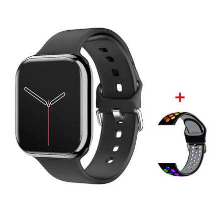 Nouvelle montre connectée originale 2025 pour Apple Watch Series 10 : température corporelle, Bluetooth, appels, NFC, GPS, sport. Montre connectée pour femmes et hommes..