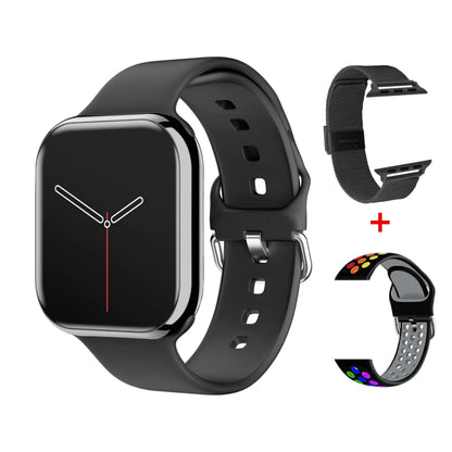Nouvelle montre connectée originale 2025 pour Apple Watch Series 10 : température corporelle, Bluetooth, appels, NFC, GPS, sport. Montre connectée pour femmes et hommes..