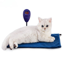 Tapis chauffant résistant aux morsures pour chiens et chats, imperméable et réglable