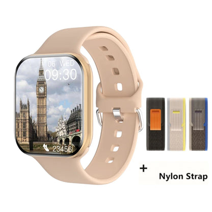 Nouvelle montre connectée originale 2025 pour Apple Watch Series 10 : température corporelle, Bluetooth, appels, NFC, GPS, sport. Montre connectée pour femmes et hommes..